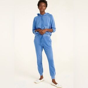 J. Crew magic rinse terry Light Blue Women's Joggers